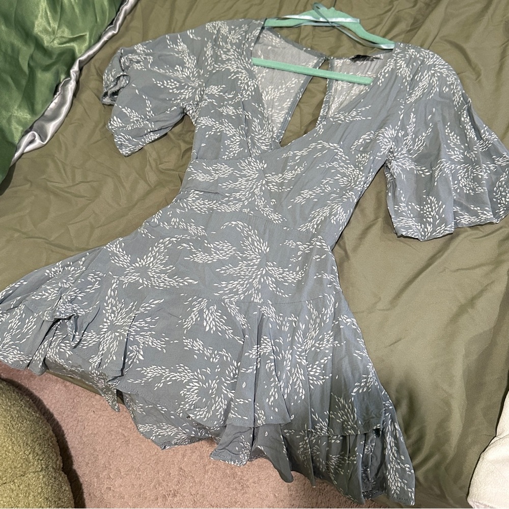 Princess Polly Louie Romper Sage US 0
